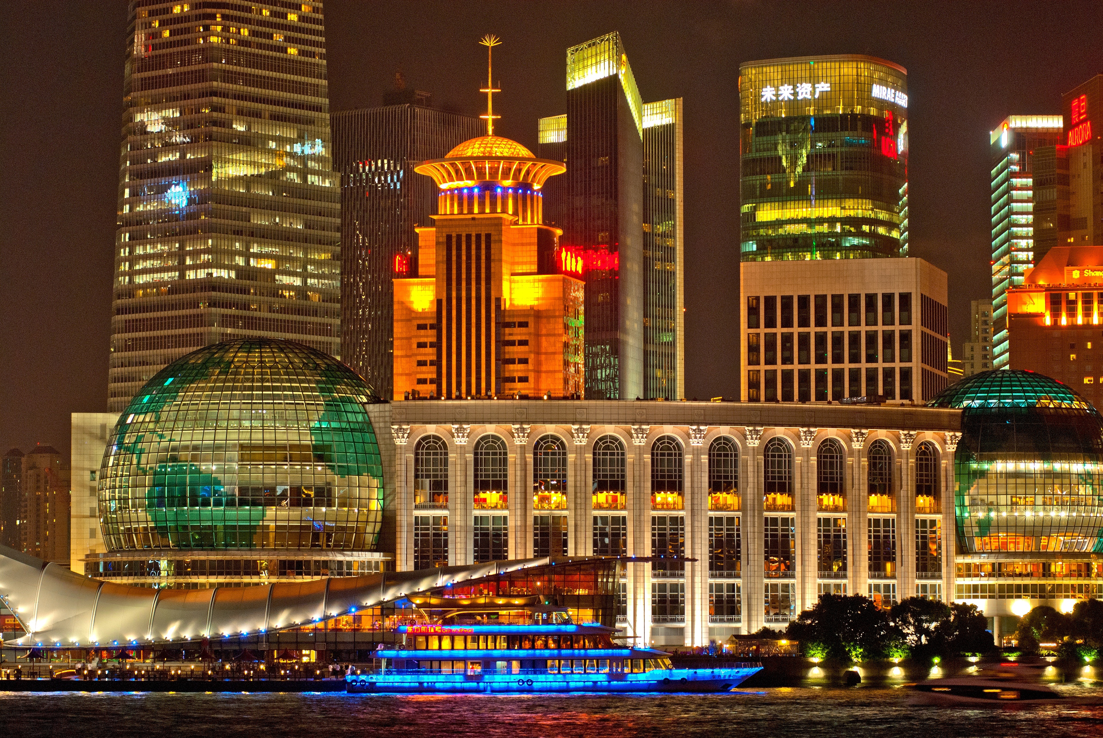 免费照片上海夜景图