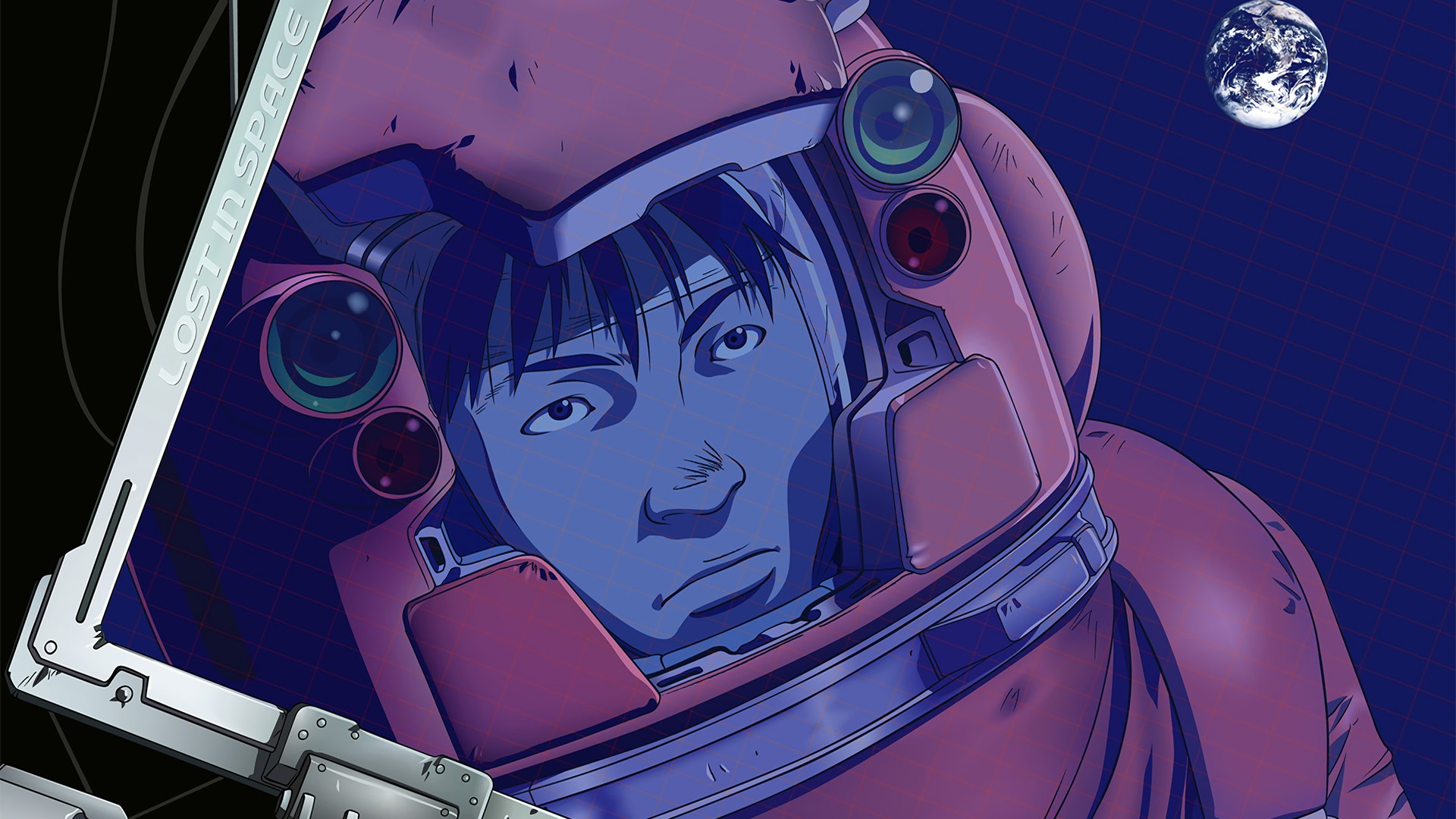 Wallpapers astronaut Earth manga on the desktop