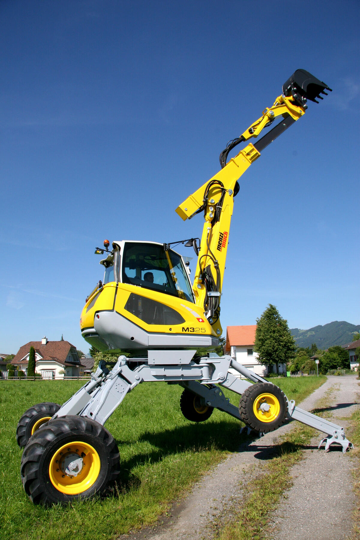 No ordinary tractor excavator