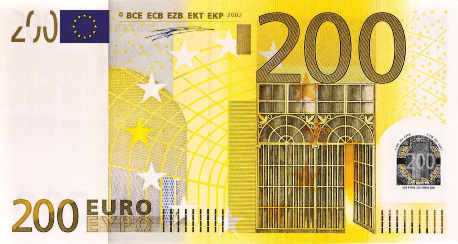 Бесплатное фото 200 евро