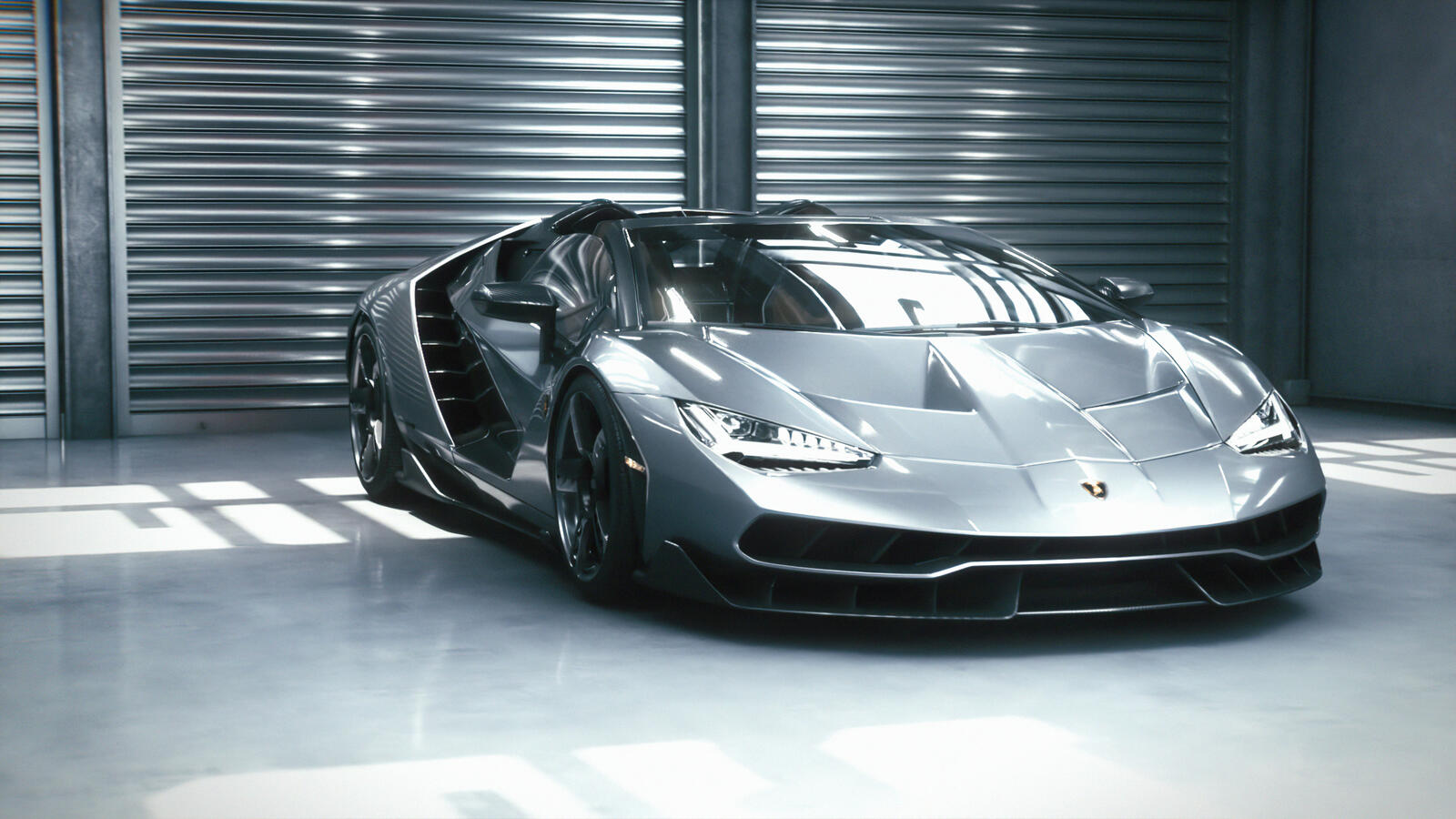Бесплатное фото Lamborghini Centenario в помещении