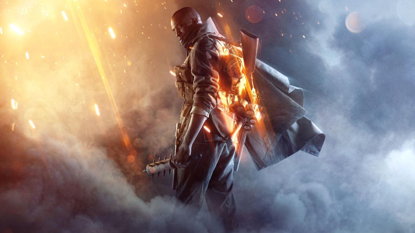 Free photo A picture from battlefield 1