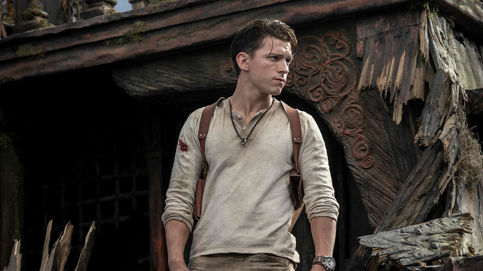 Wallpapers wallpaper tom holland uncharted movies and tv series on the desktop