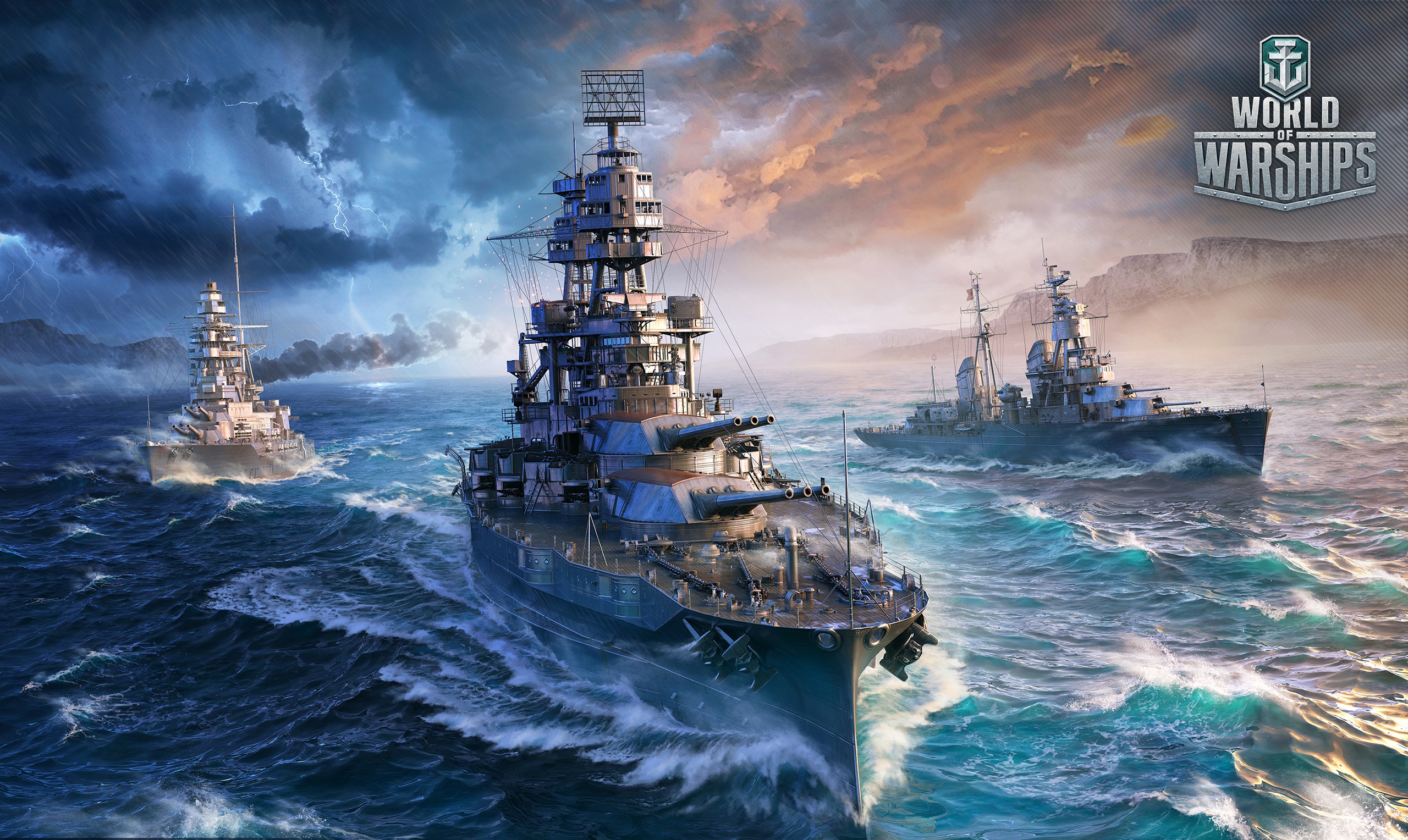 Бесплатное фото Мир военных кораблей