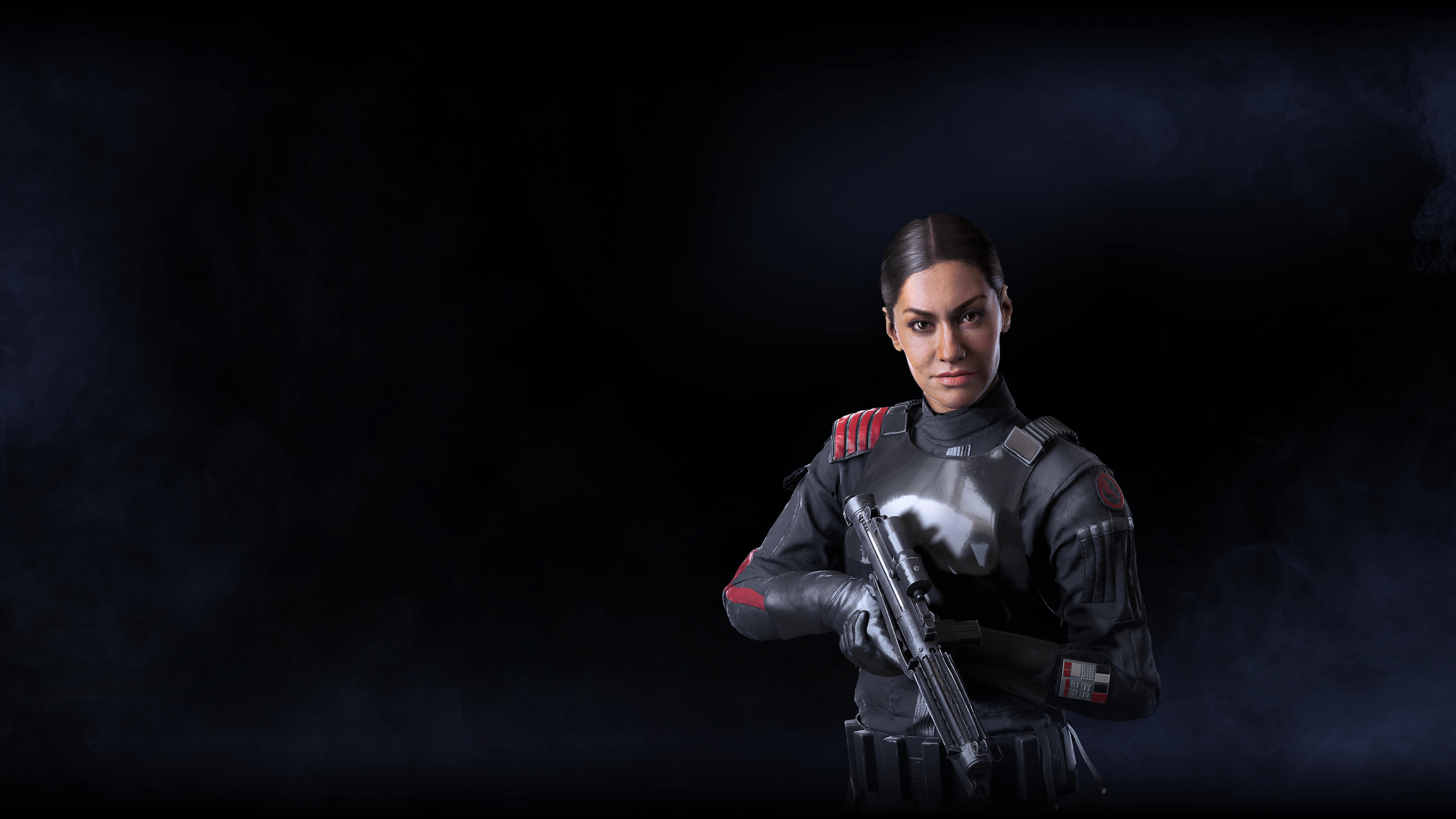 Бесплатное фото Девушка из игры Star Wars Battlefront 2