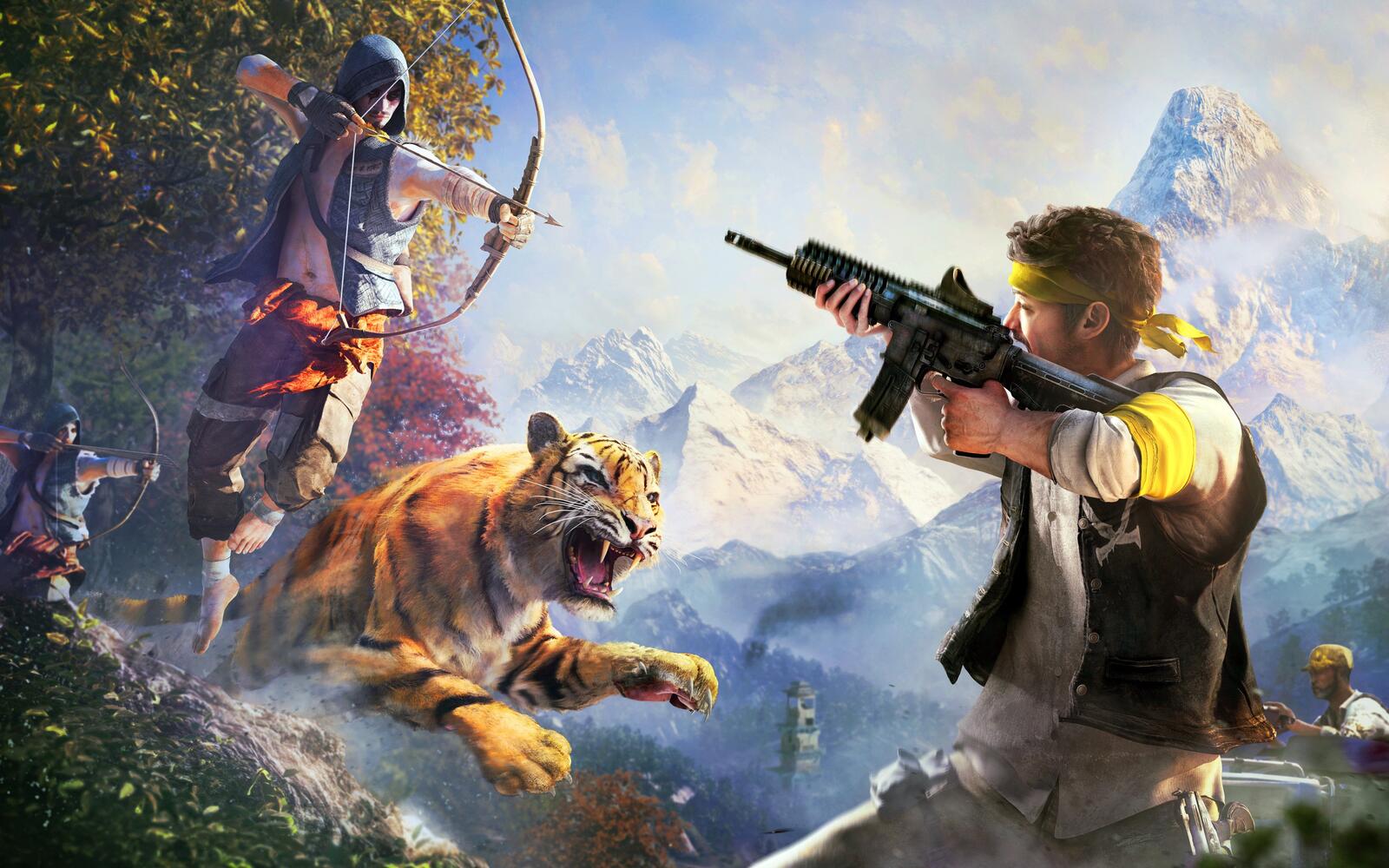 Wallpapers Far Cry games computer games on the desktop