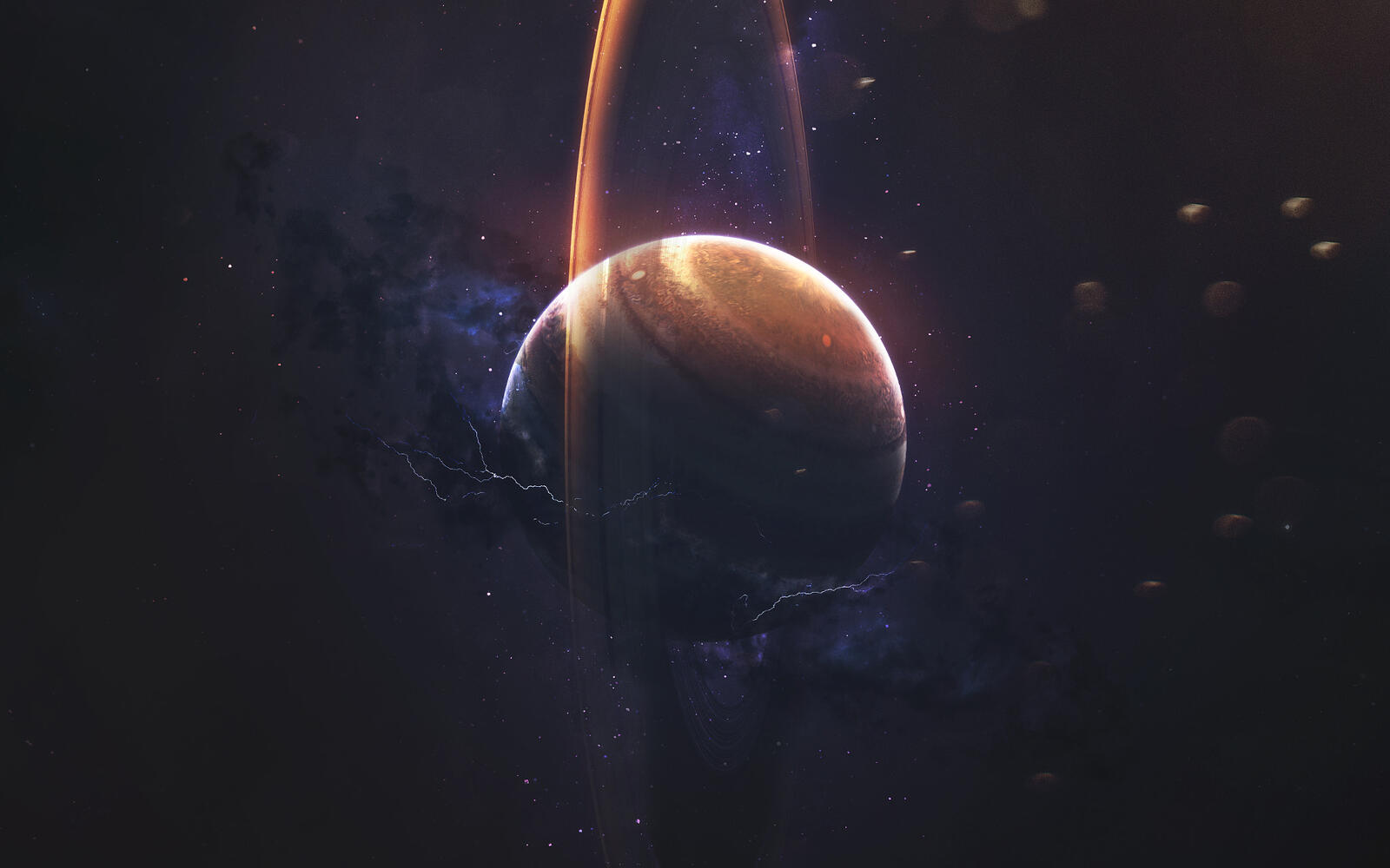 Wallpapers planet rendering science fiction on the desktop