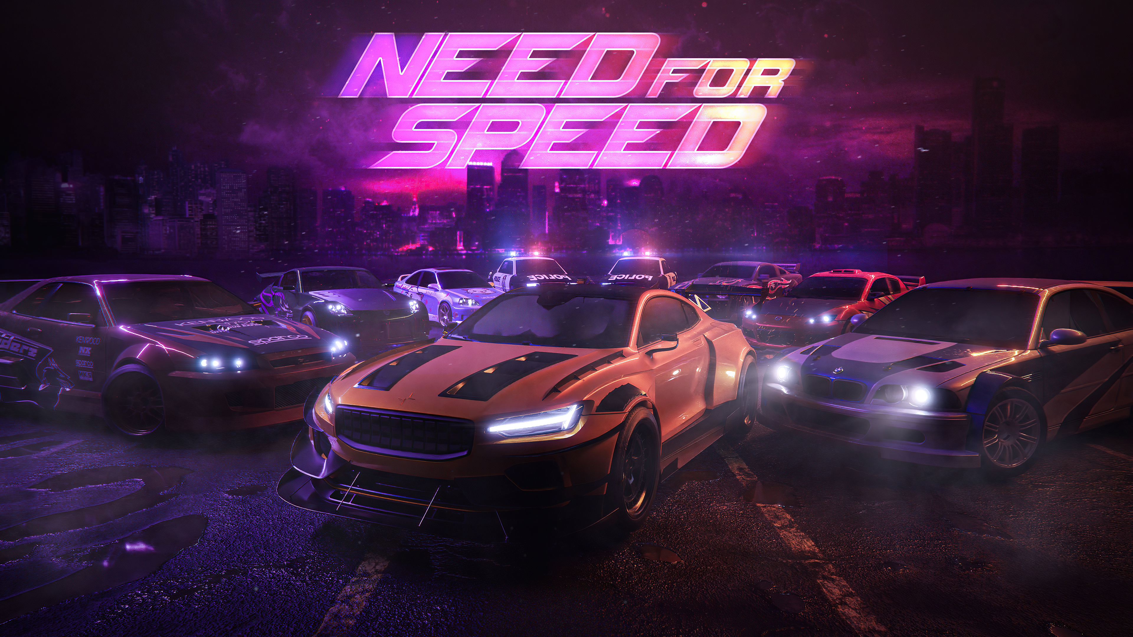 Фото Need For Speed Heat, Need for Speed, игры, игры 2020 года - бесплатные картинки на Fonwall