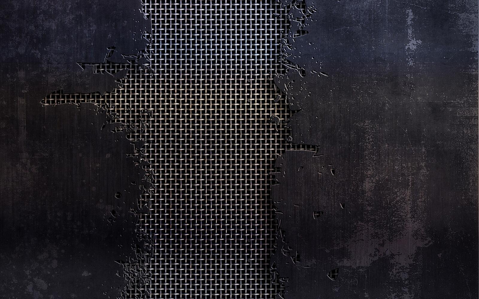 Бесплатное фото Фон стены из проволочного стального каркаса