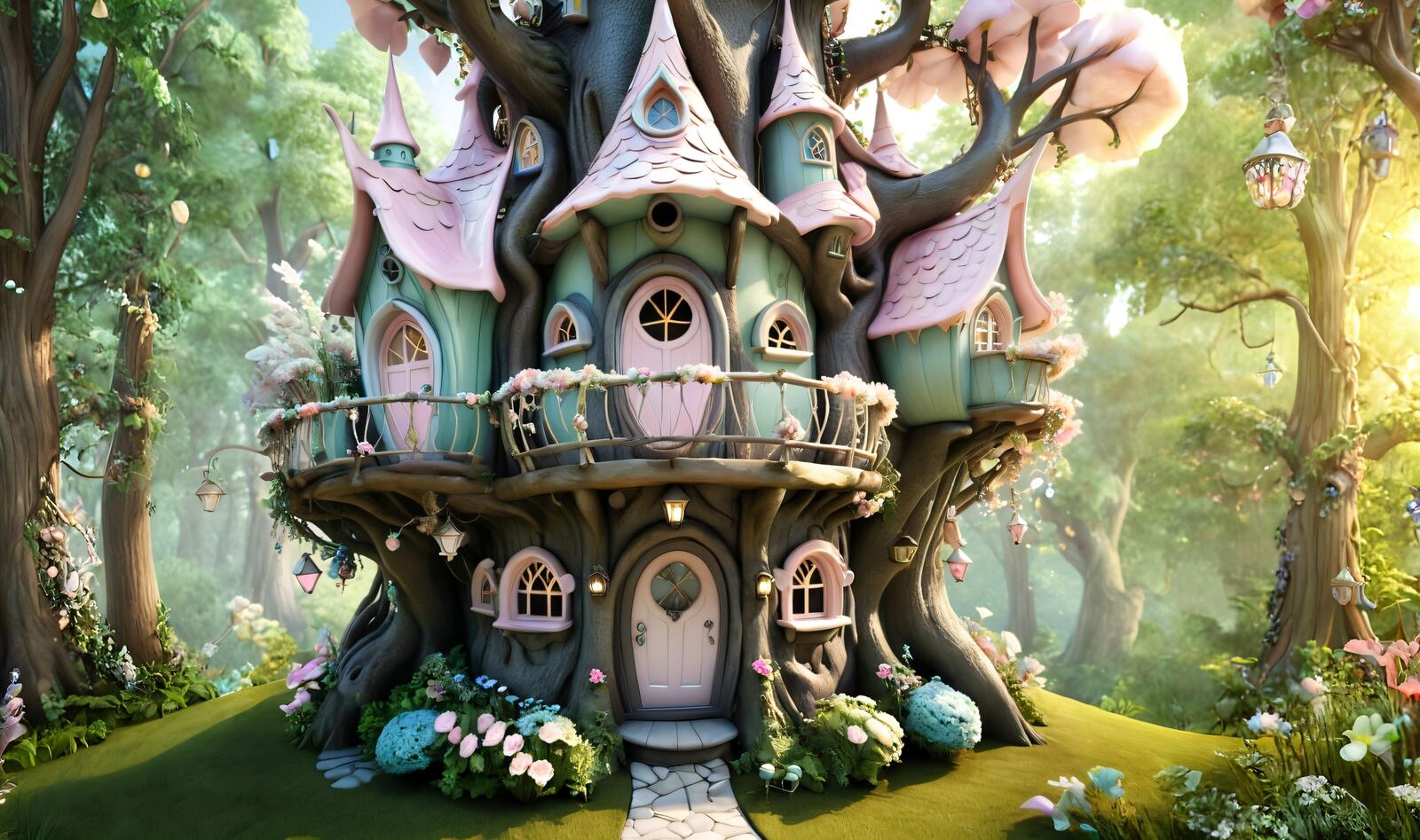 Free photo Fairy house
