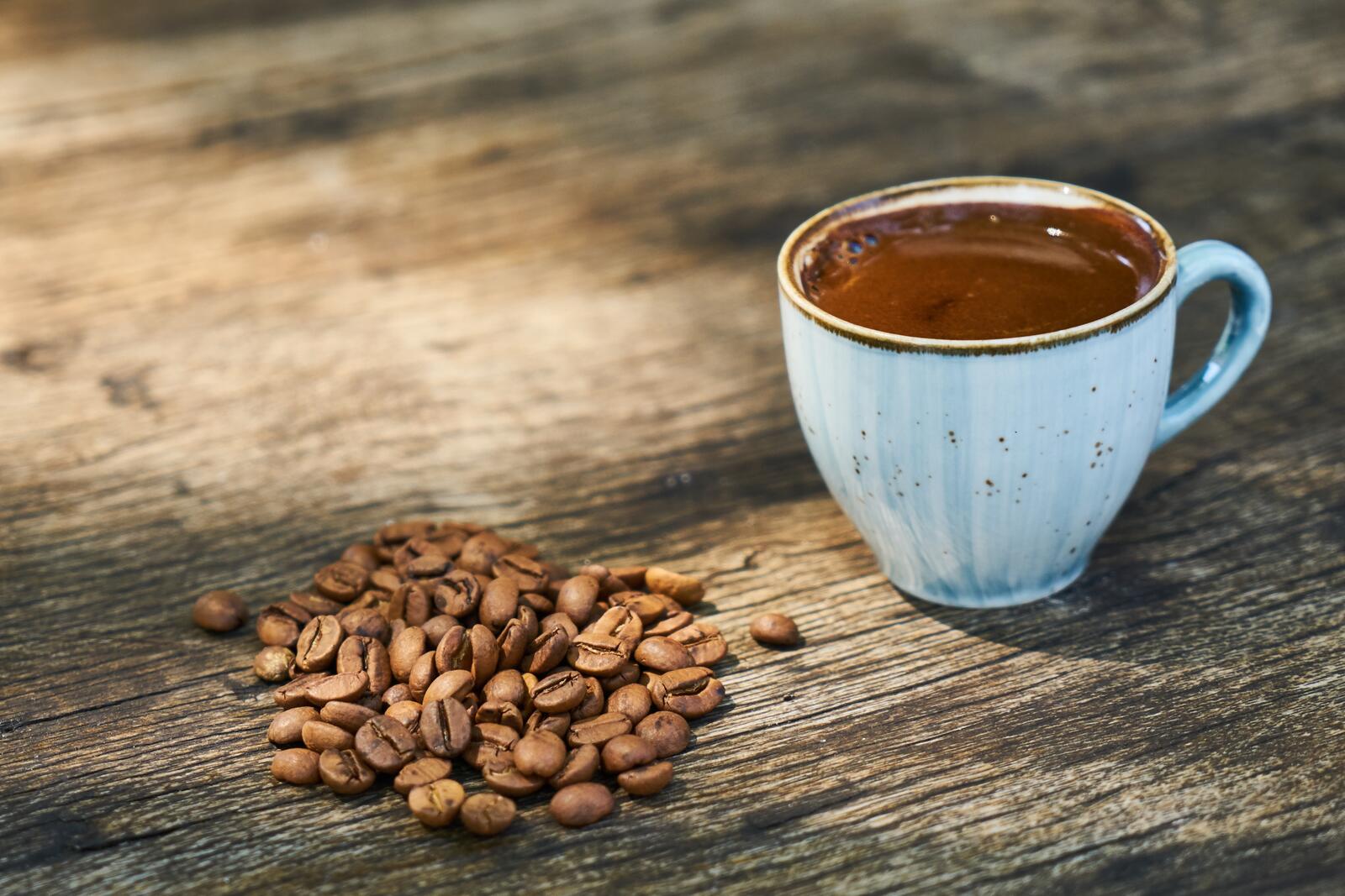 Бесплатное фото Утренняя чашка турецкого кофе