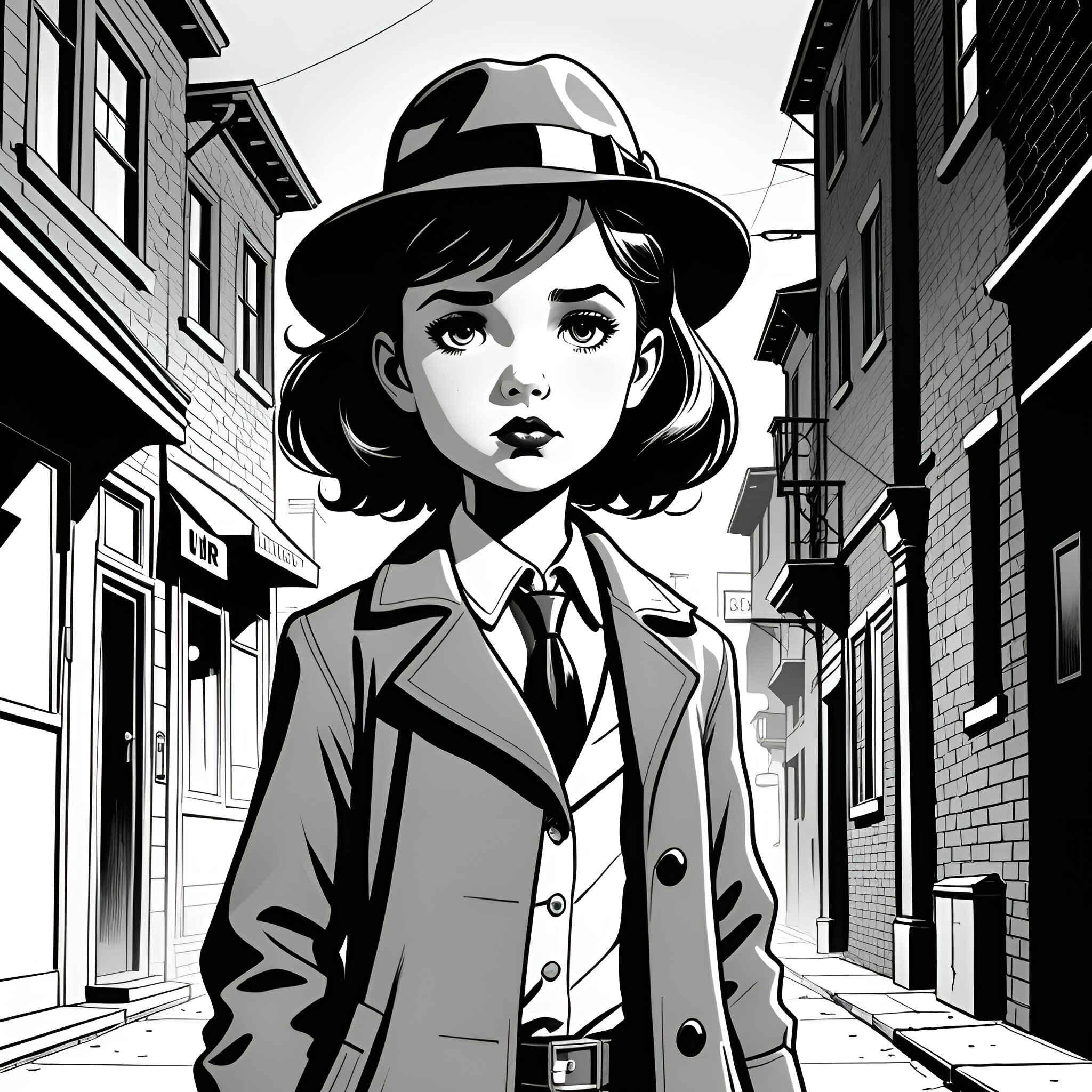 Девочка детектив