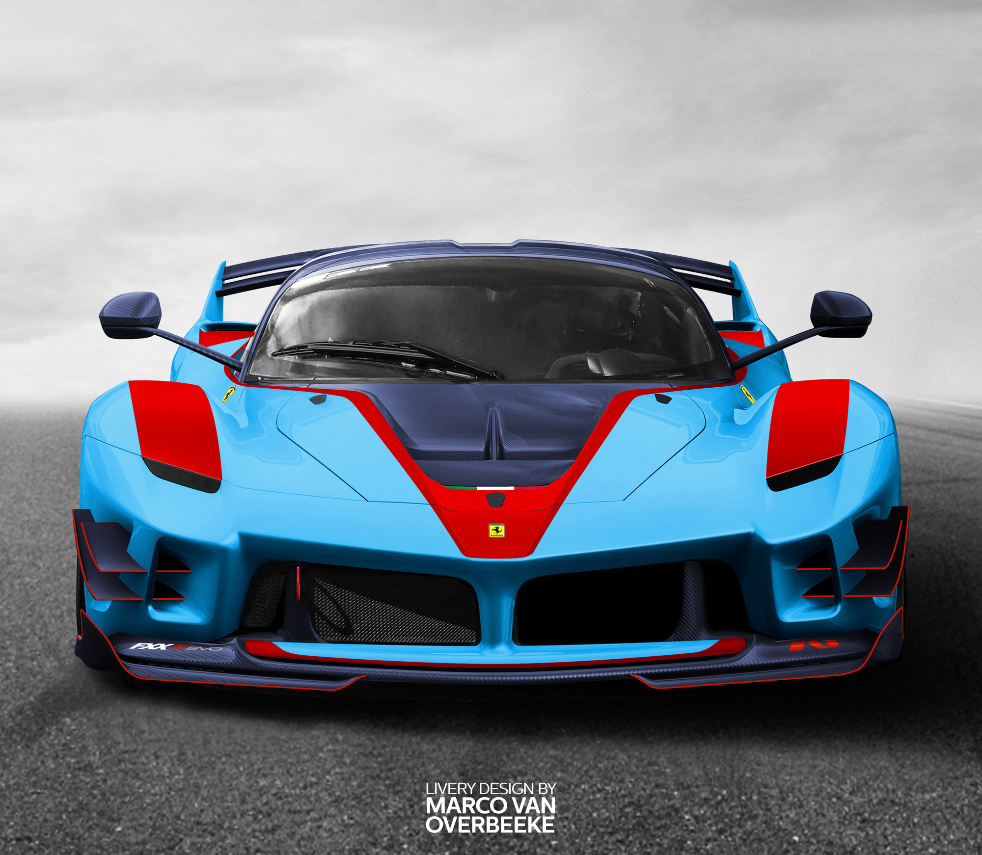 Фото бесплатно Laferrari, Ferrari, голубая