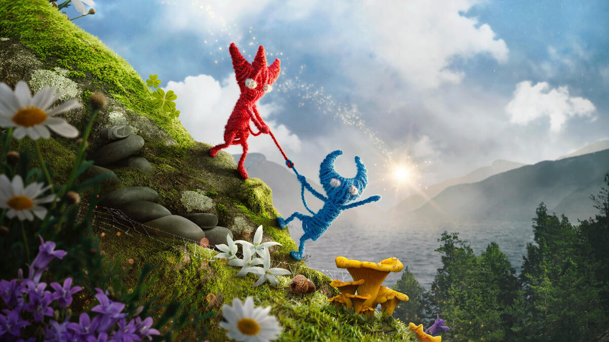 Unravel 2 video game poster for Xbox One