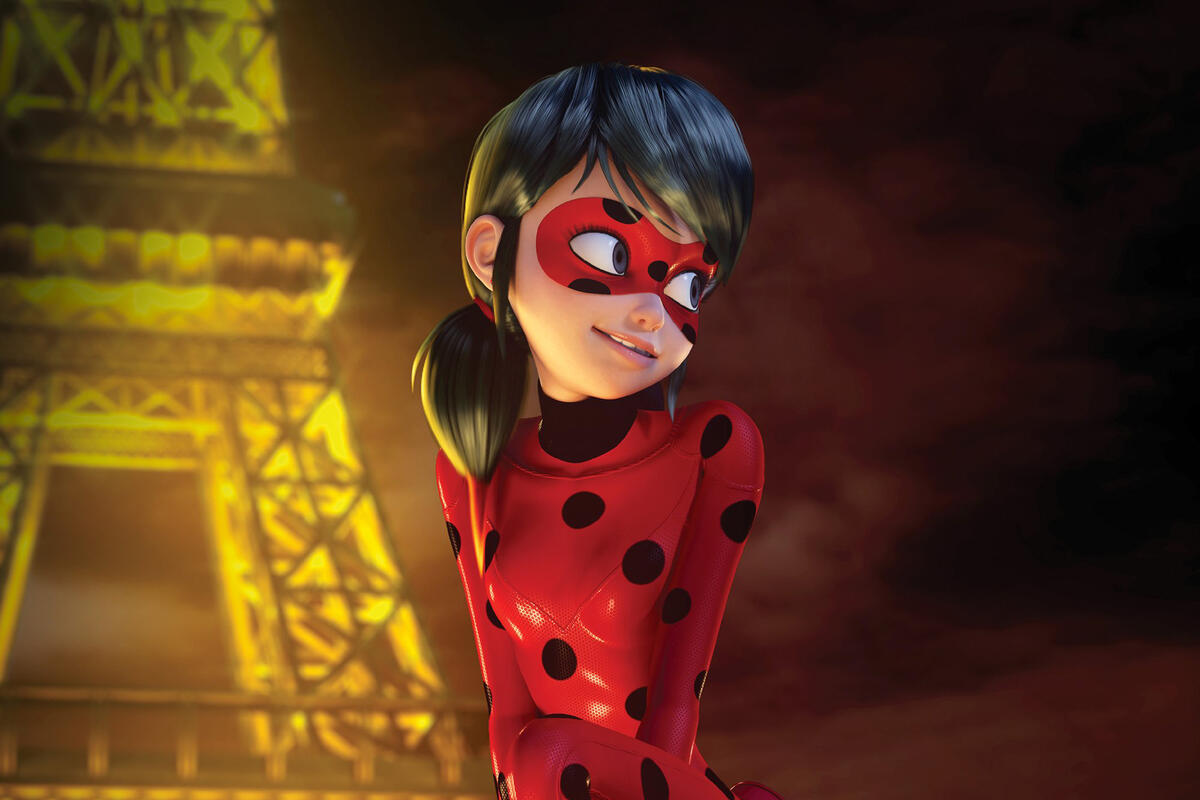 Marinette`s best friend from the cartoon Lady Bug and the Super Cat