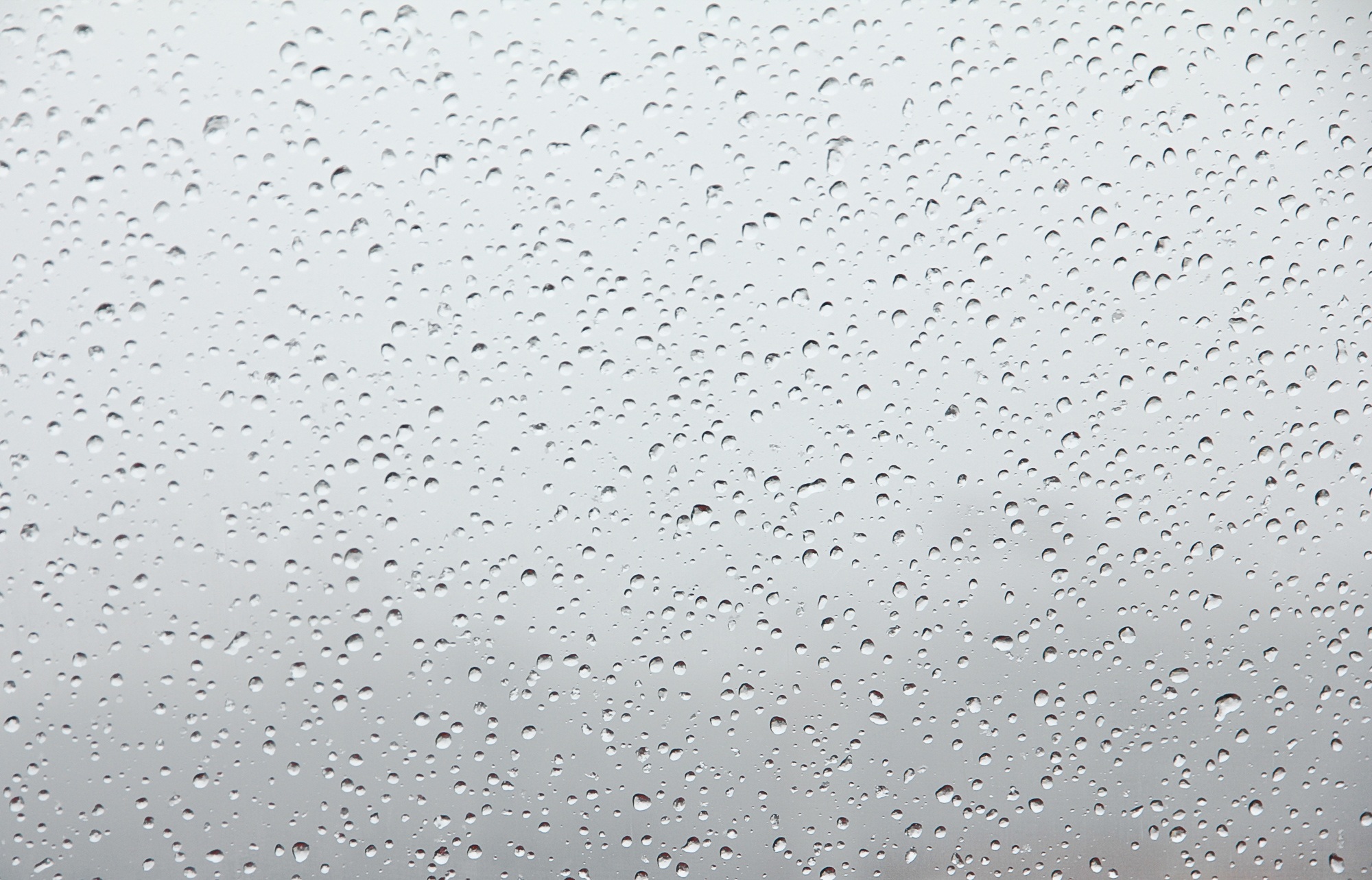 Free photo Raindrops on clear glass
