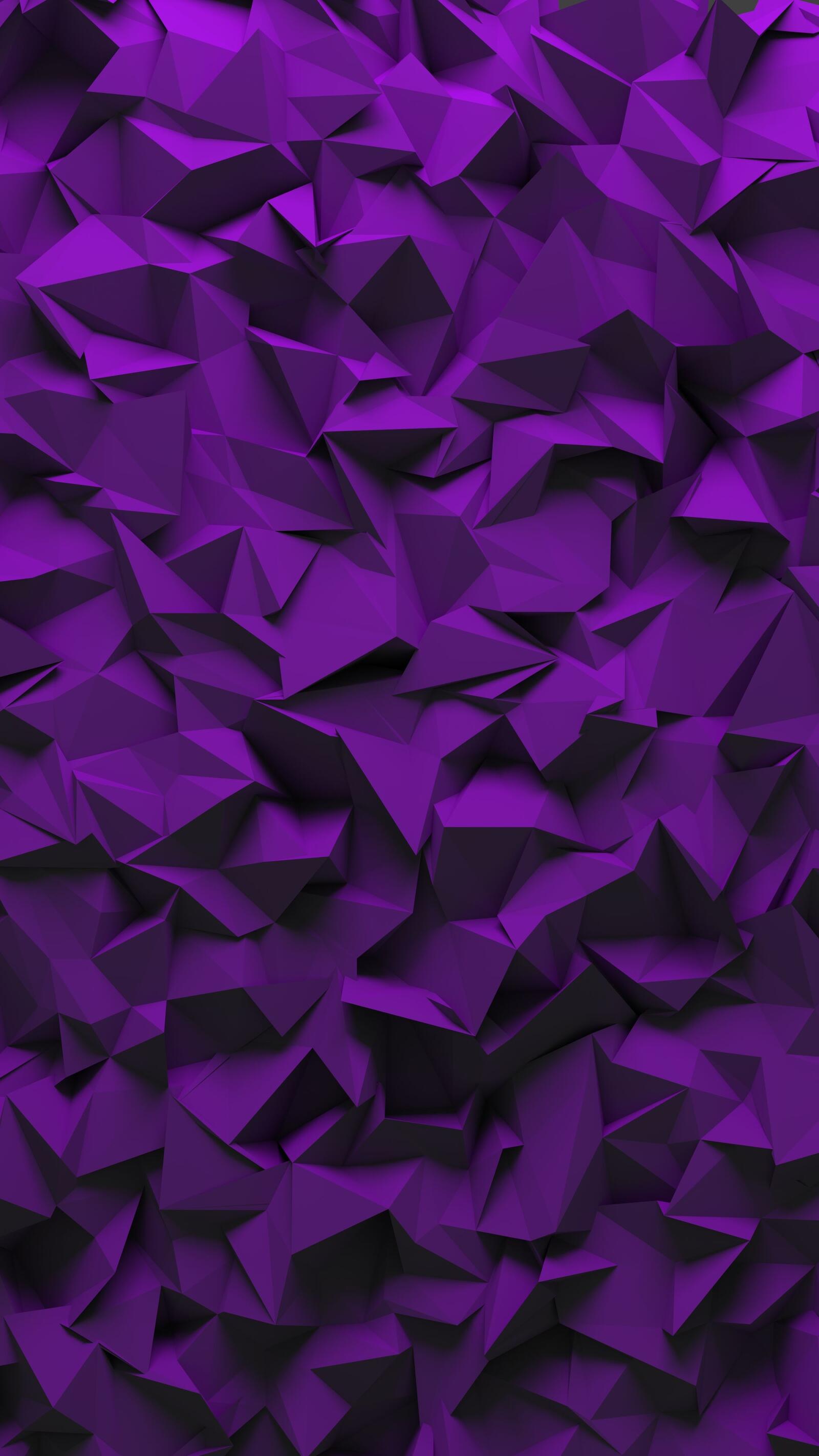 Free photo Purple crumpled paper
