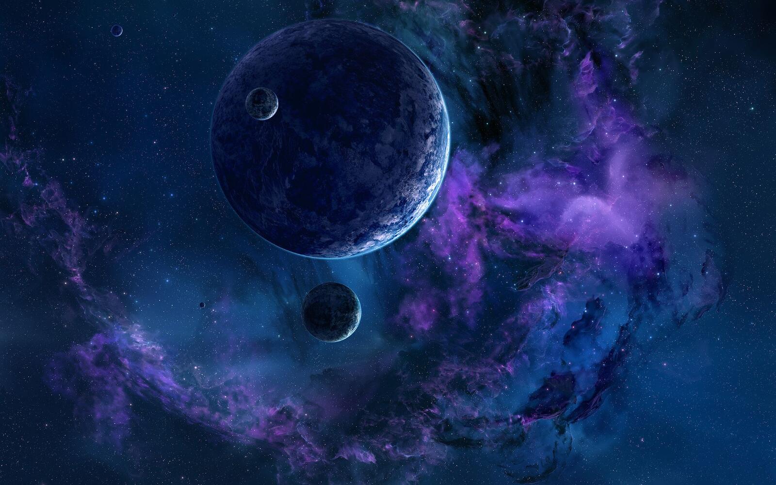 Бесплатное фото Бесконечность космоса