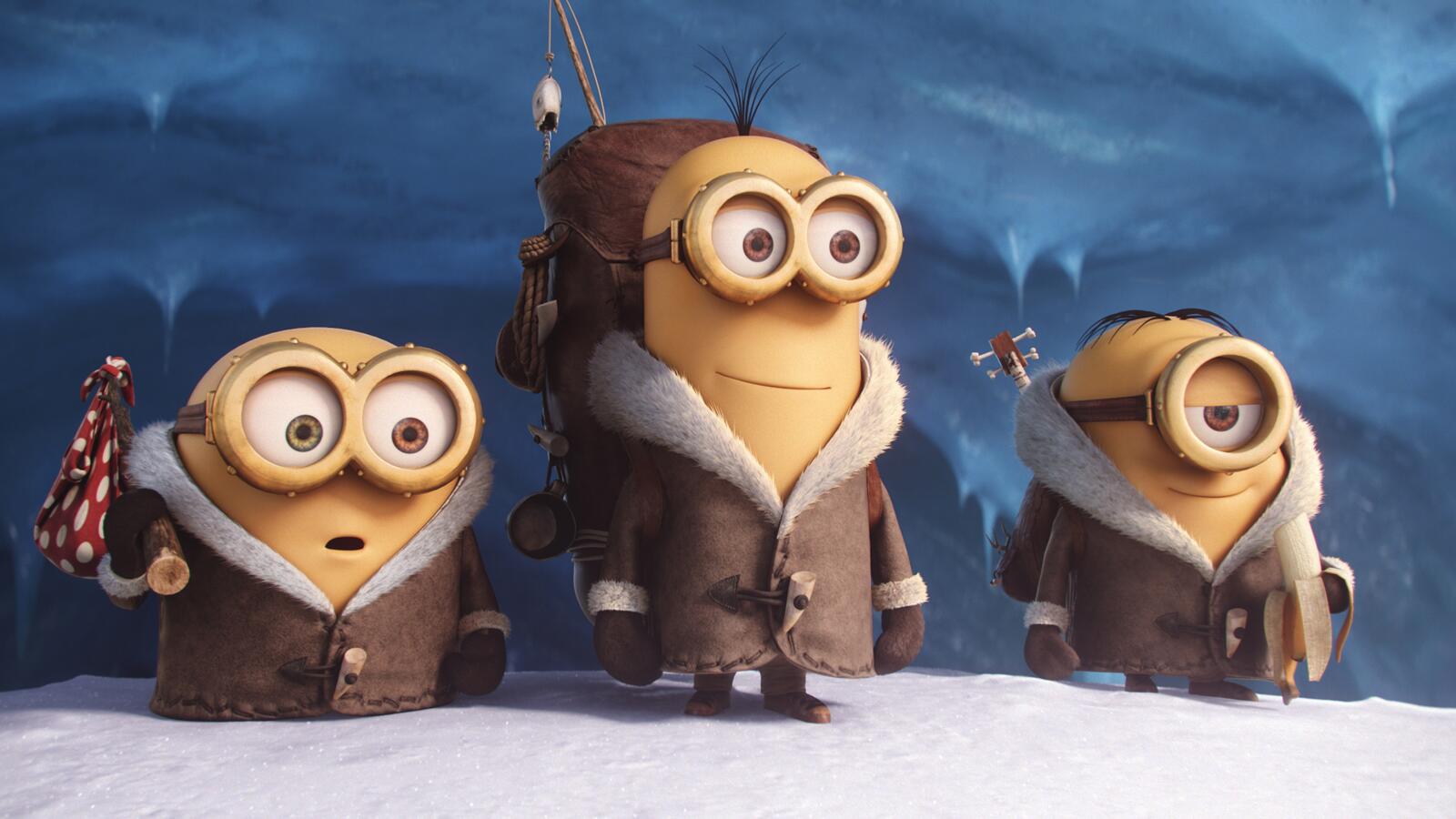 Wallpapers minions movies funny on the desktop