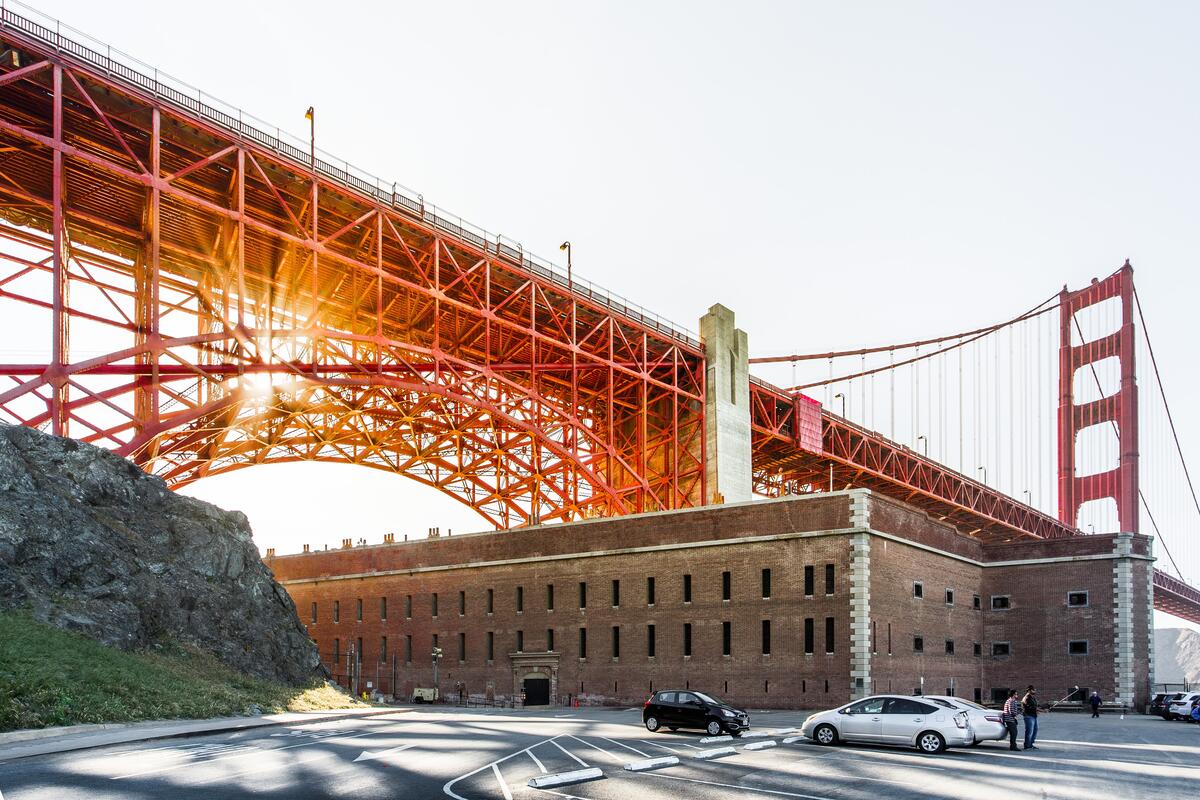 The Golden Gate in San Francisco