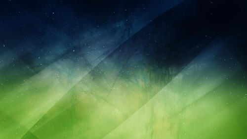 Ядовито-зеленый перелив абстракции