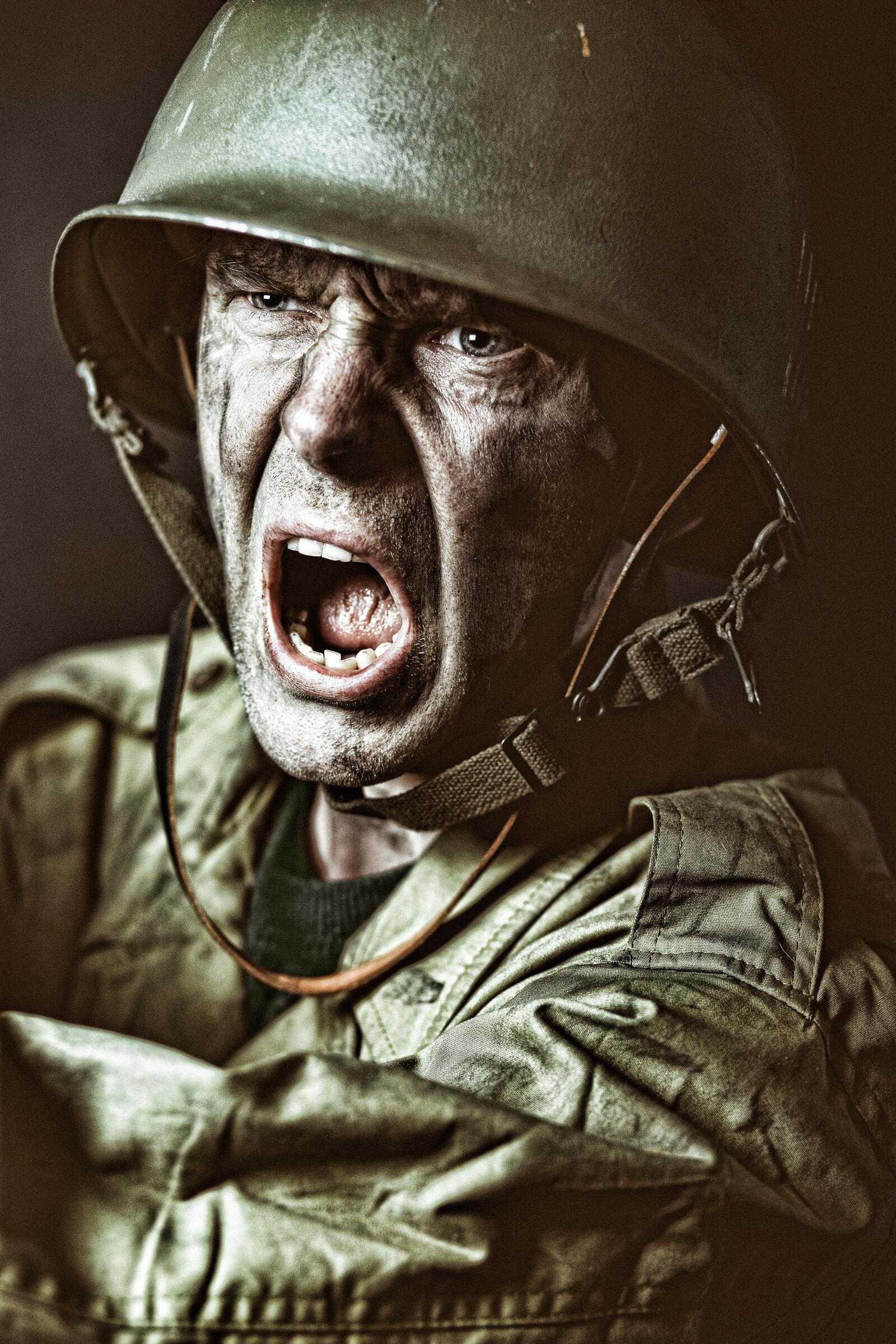 Бесплатное фото Солдат на великой отечественной войне