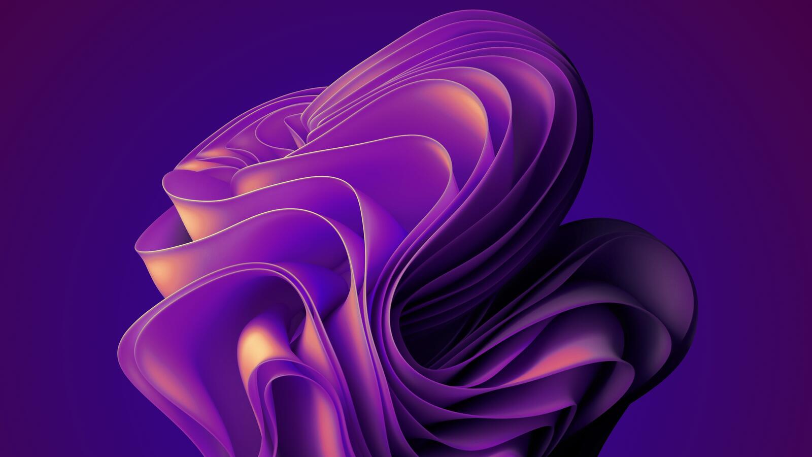 Фиолетовые волны на фиолетовом фоне