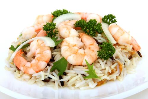 Shrimp rice