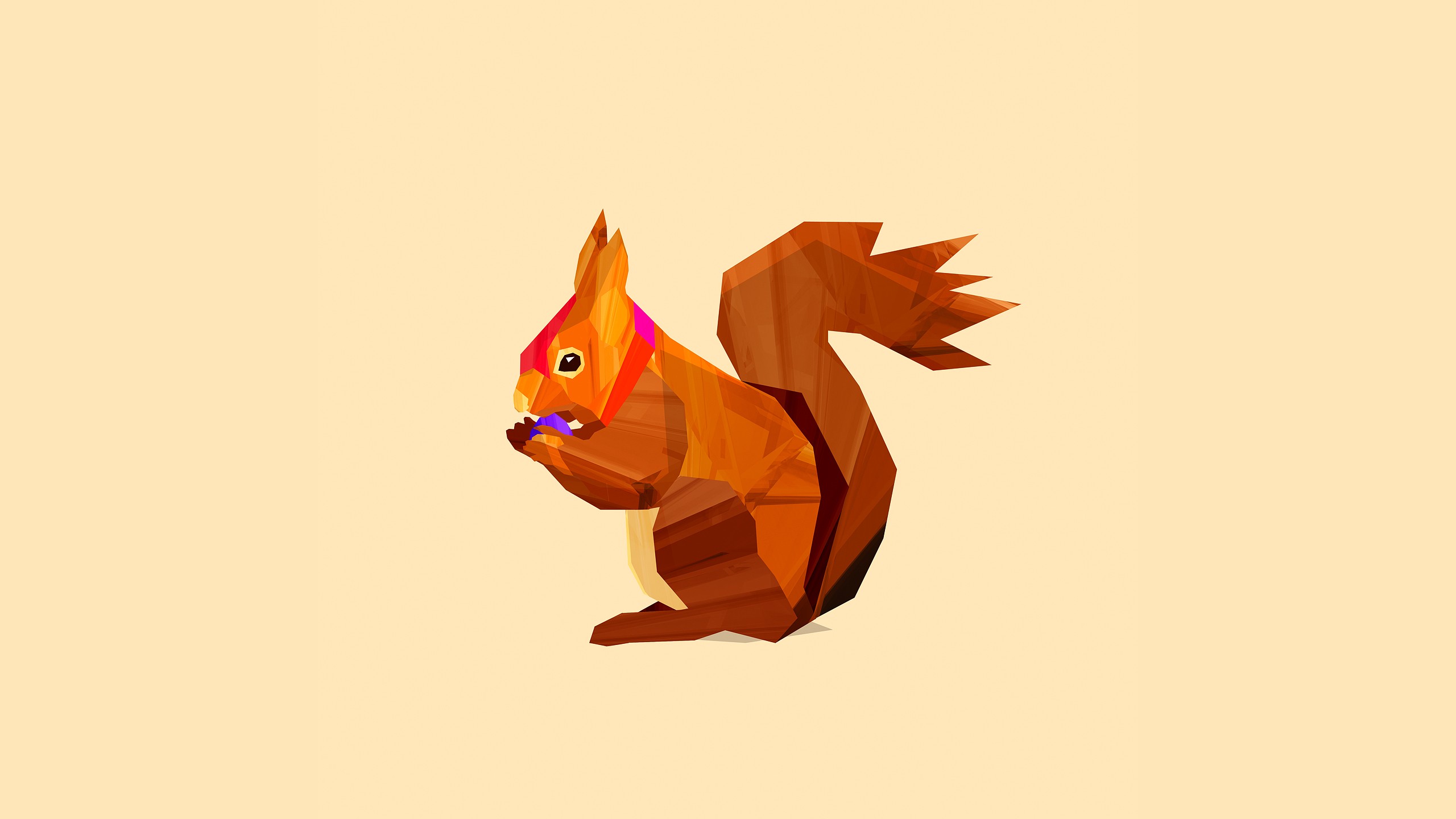Free photo 3D picture of a squirrel