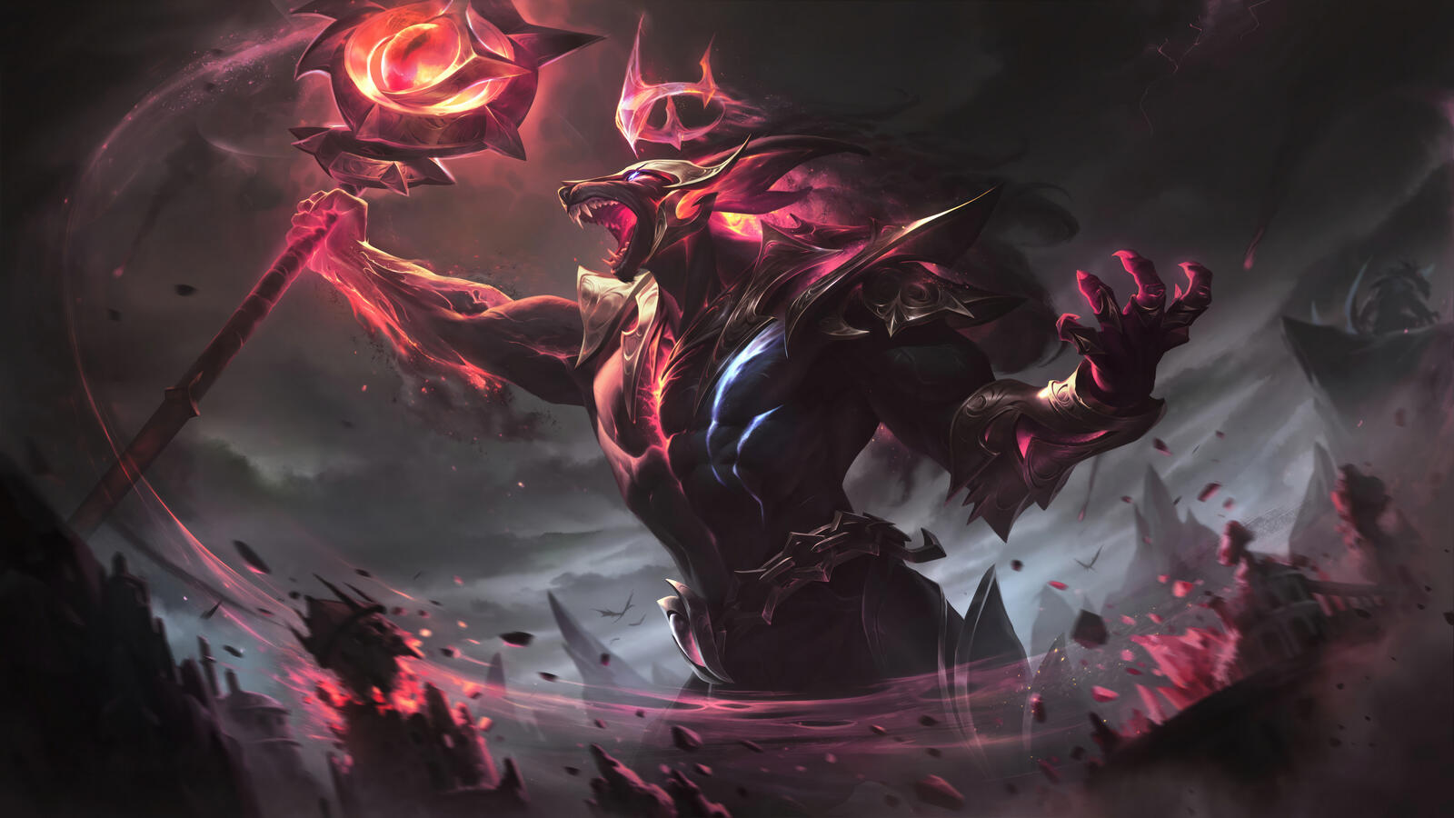 Free photo The demon from the game League Of Legends