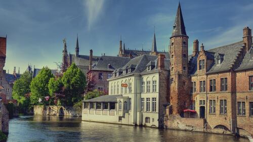 Старинная архитектура Бельгии