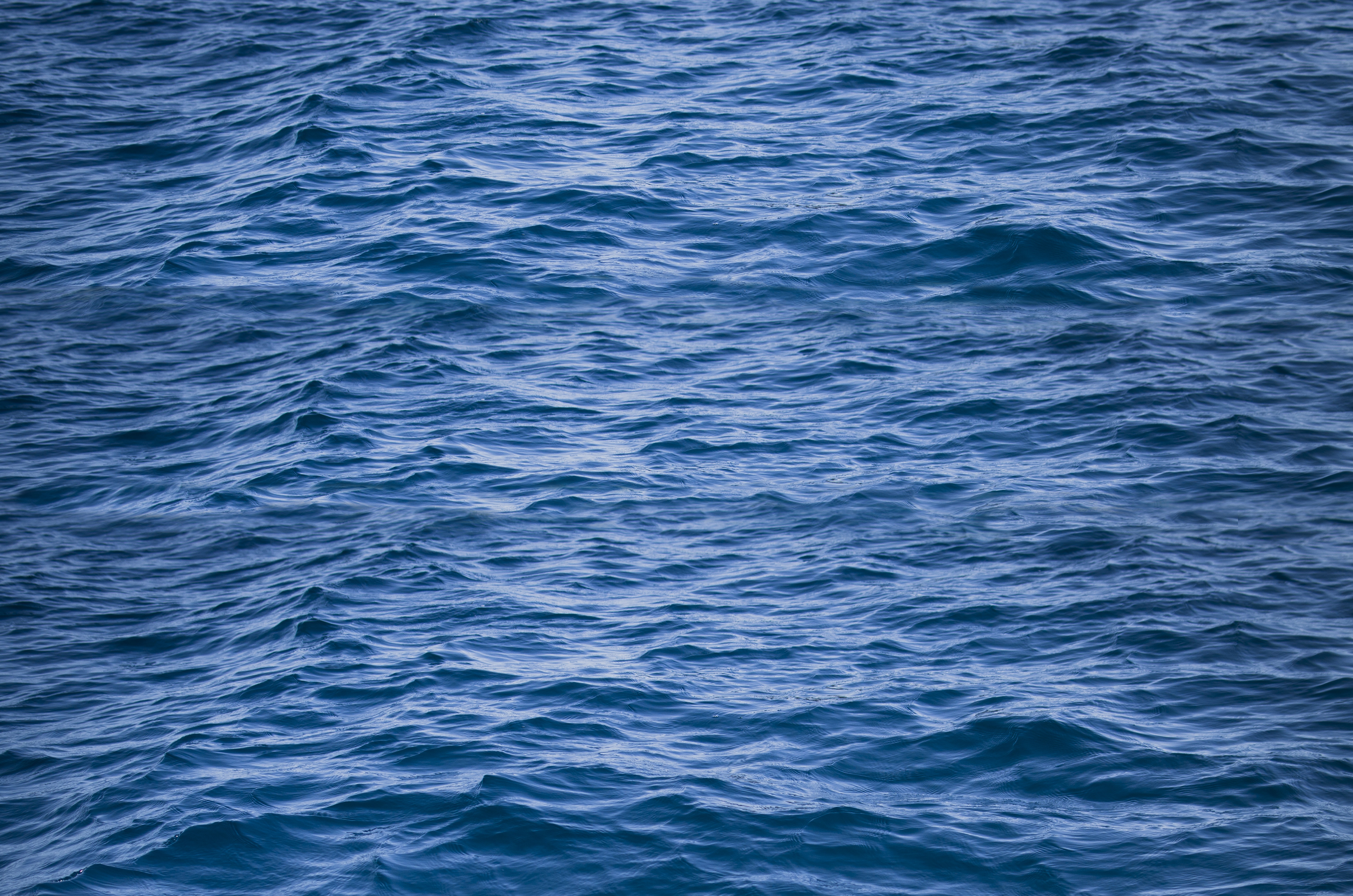 Free photo Small waves on the water