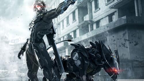 Картинка из игры Metal Gear Rising Revengeance