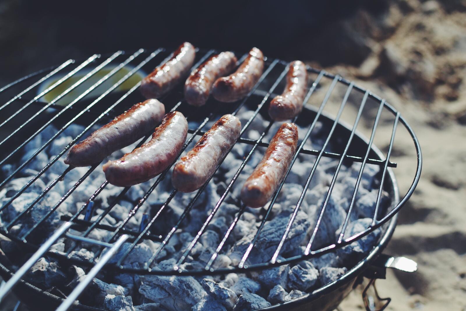 Wallpapers animal source foods sausage barbecues on the desktop