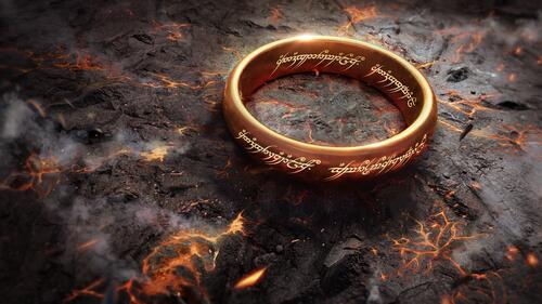 Золотое кольцо из фильма Властелин колец