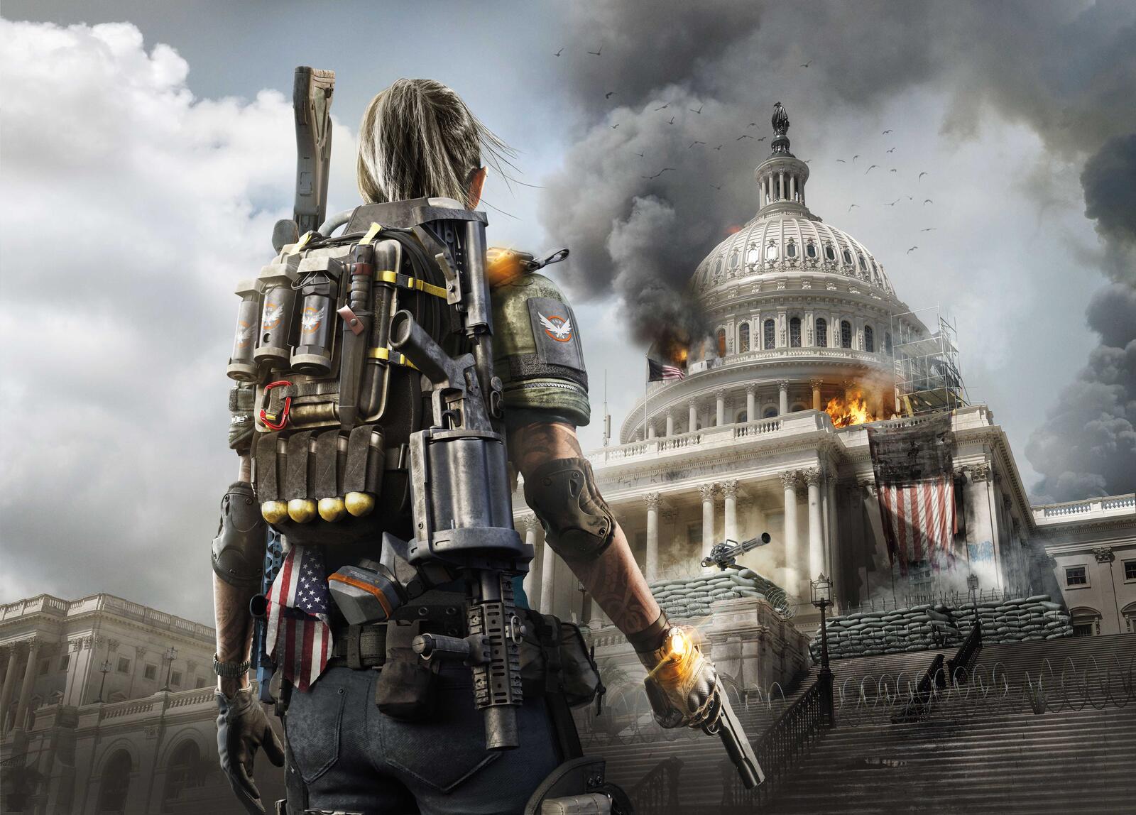 Free photo Screensaver from tom clancys the division 2