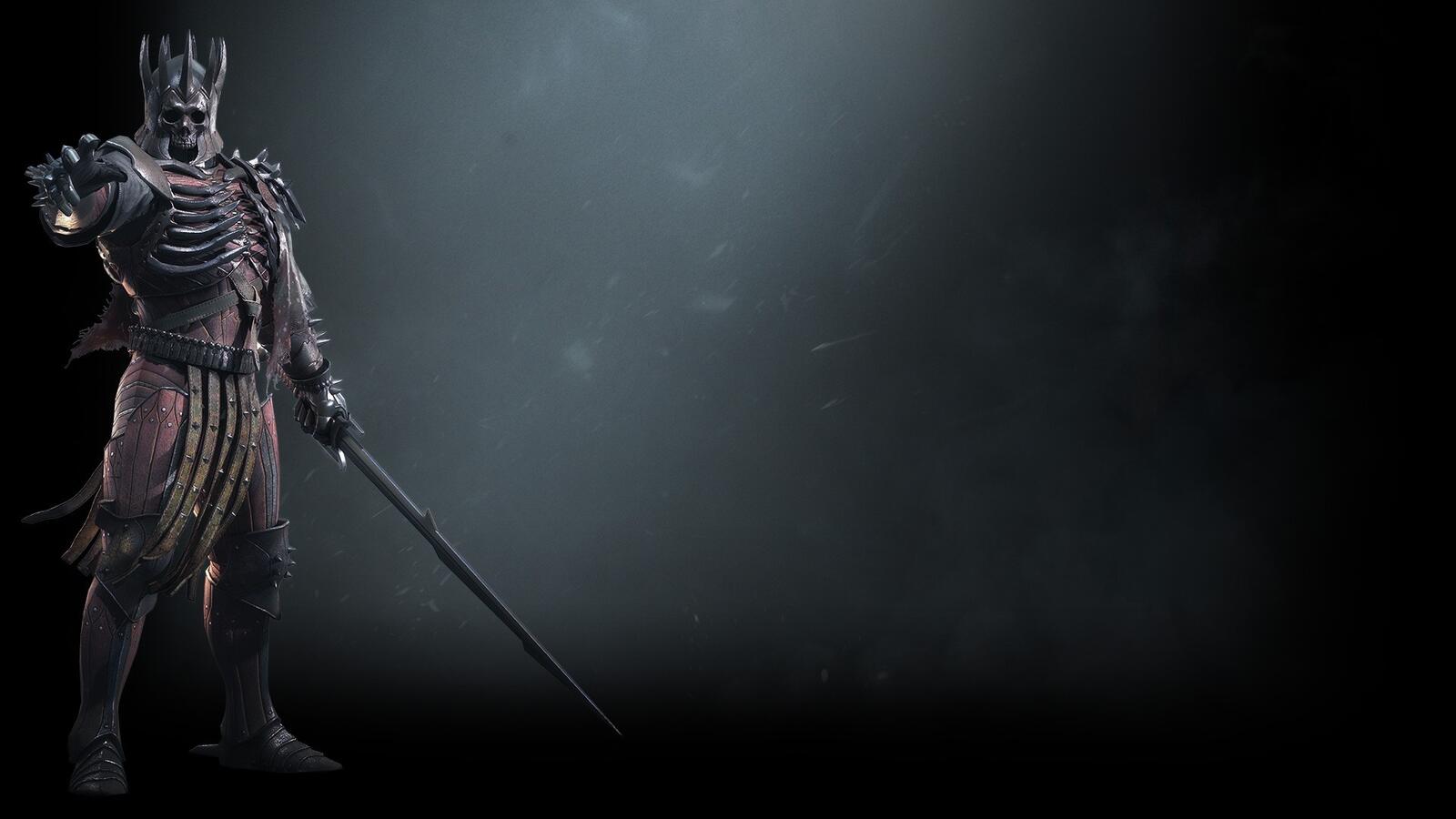 Бесплатное фото Герой в игре The Witcher 3 Wild Hunt