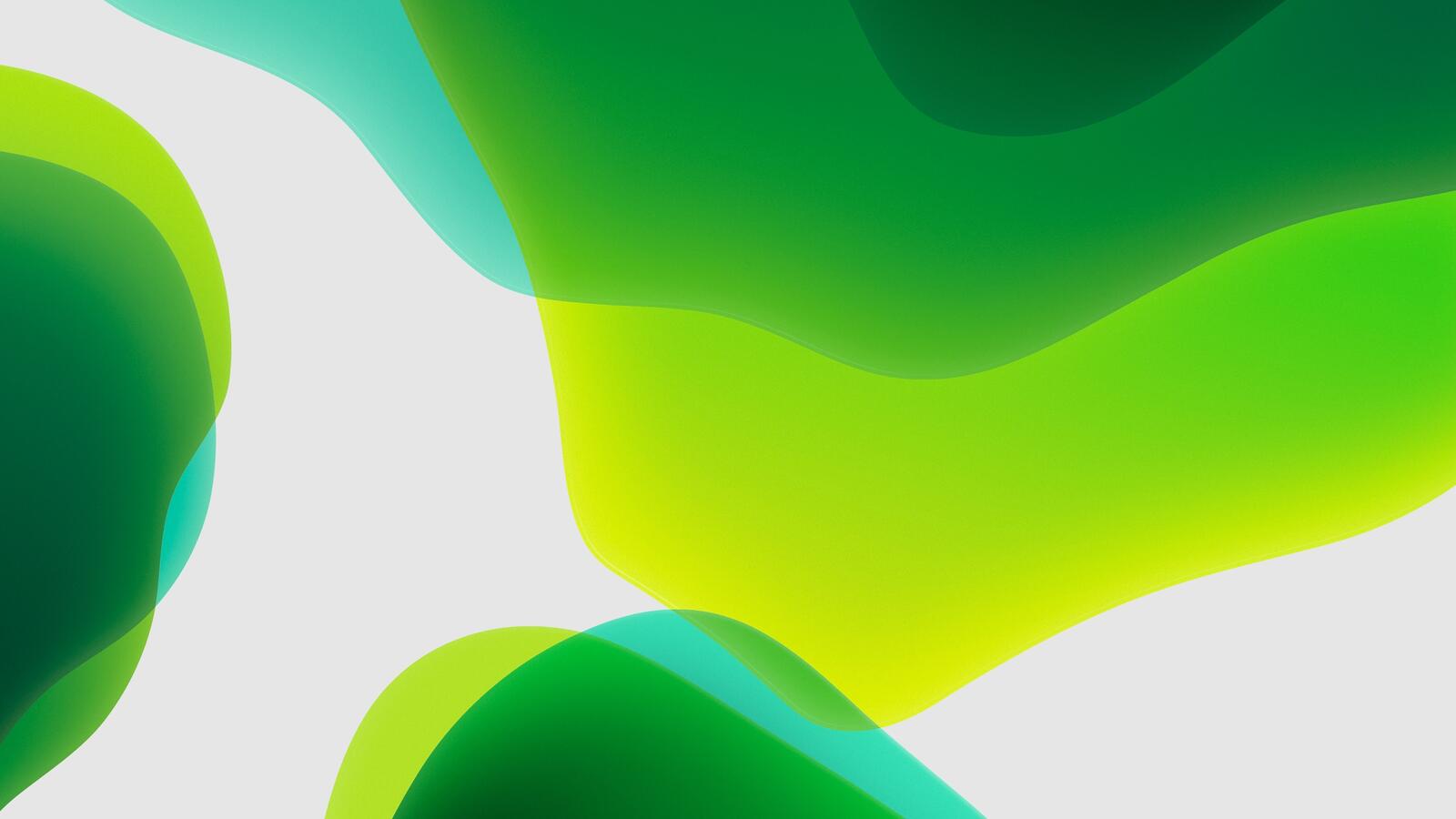 Wallpapers wallpaper green bubbles ipados stock lines on the desktop