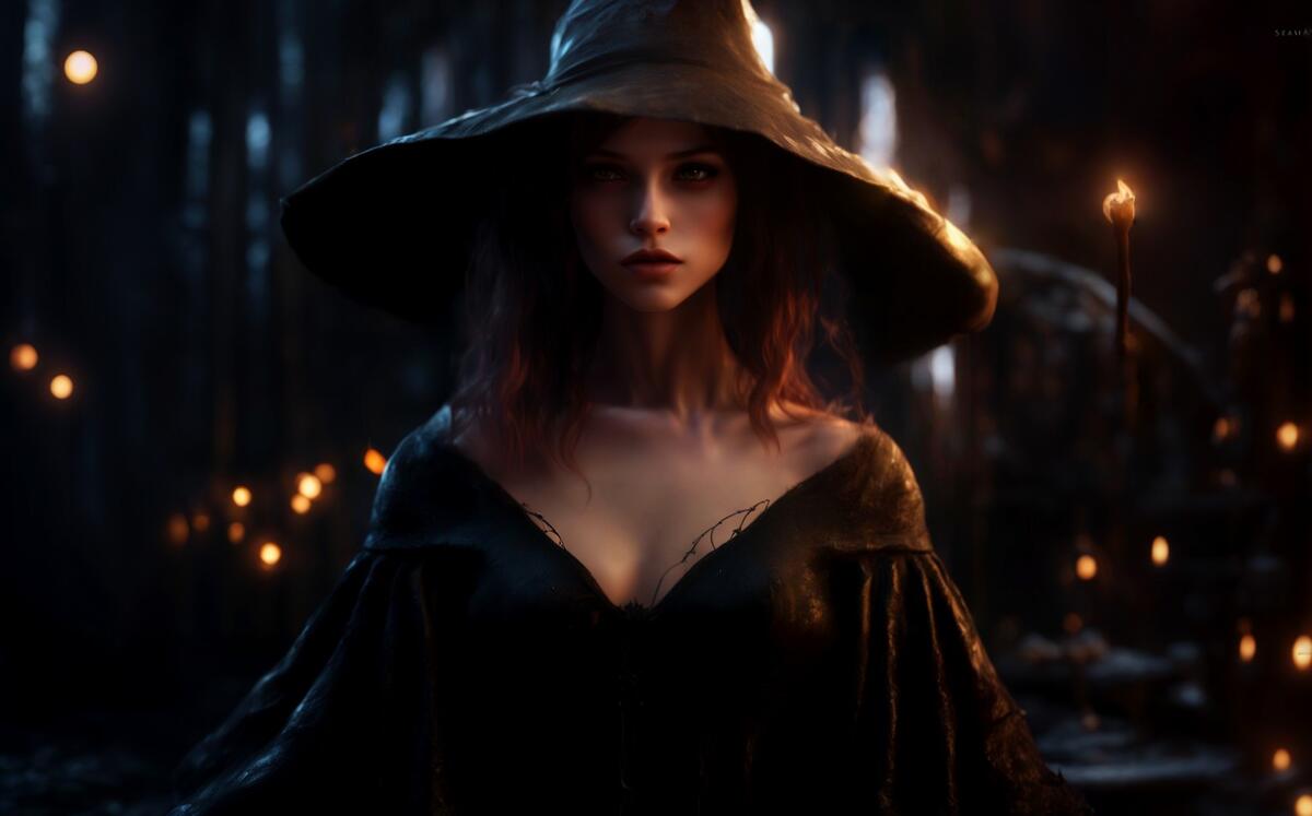 黑衣女巫