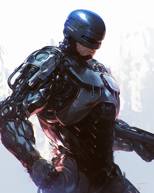 Robot policeman