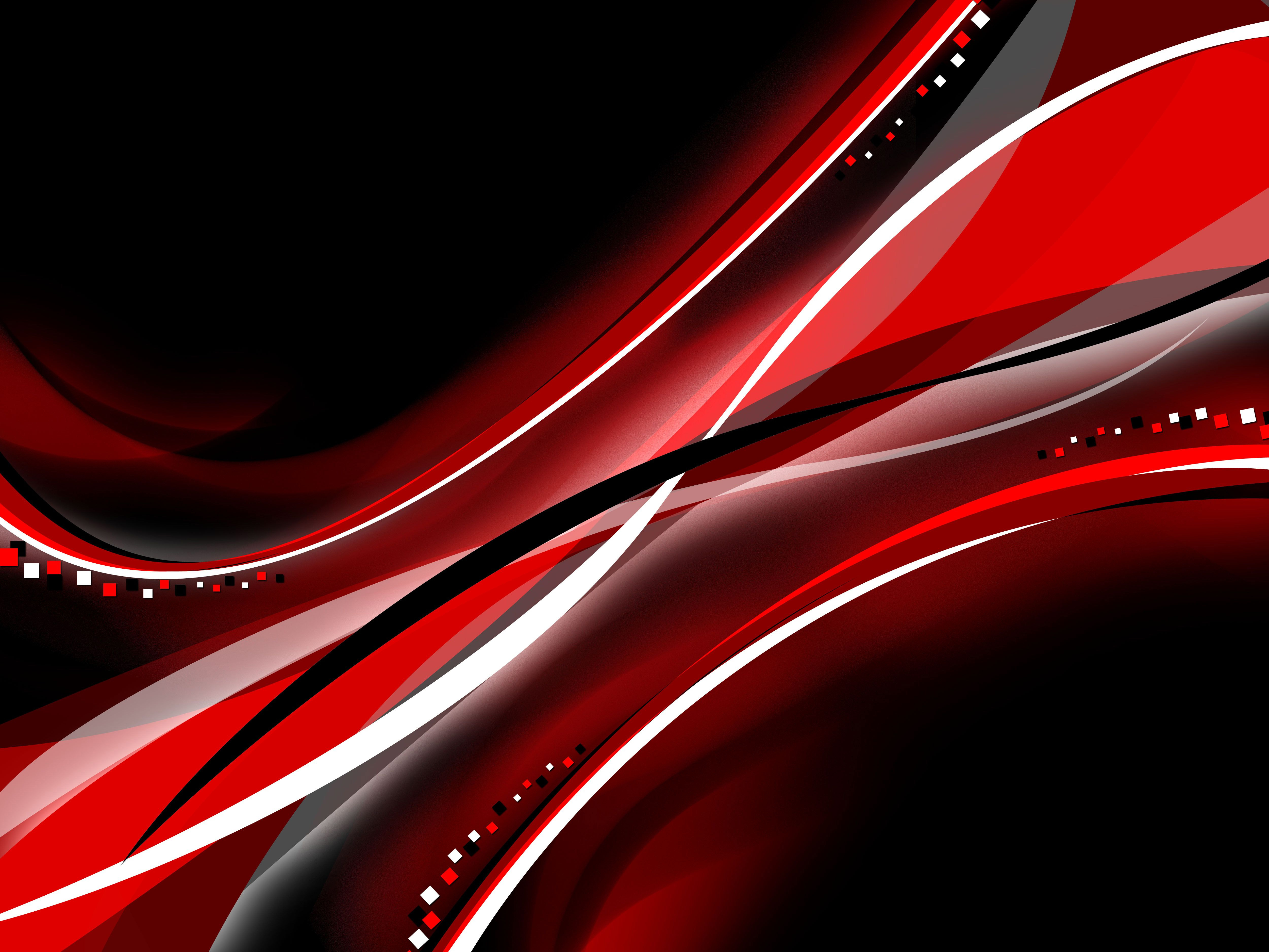 Red abstract with lines