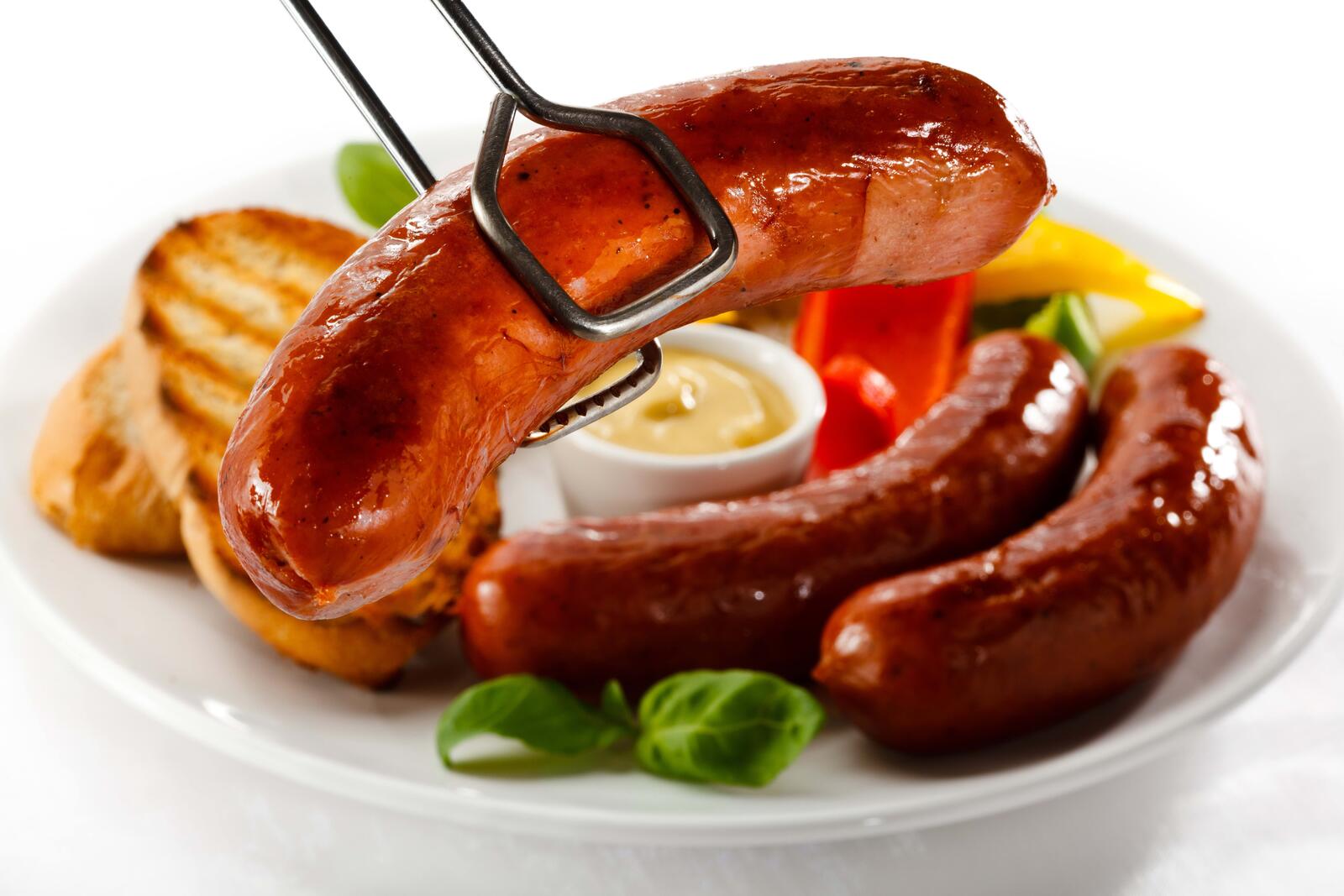 Free photo Barbecue sausages