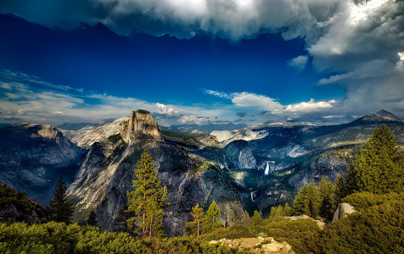 Бесплатное фото Горы в Калифорнии