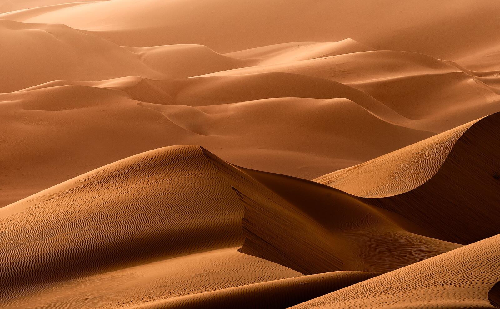 Обои пустыня дюны пейзаж на рабочий стол