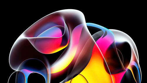 Colorful liquid abstract