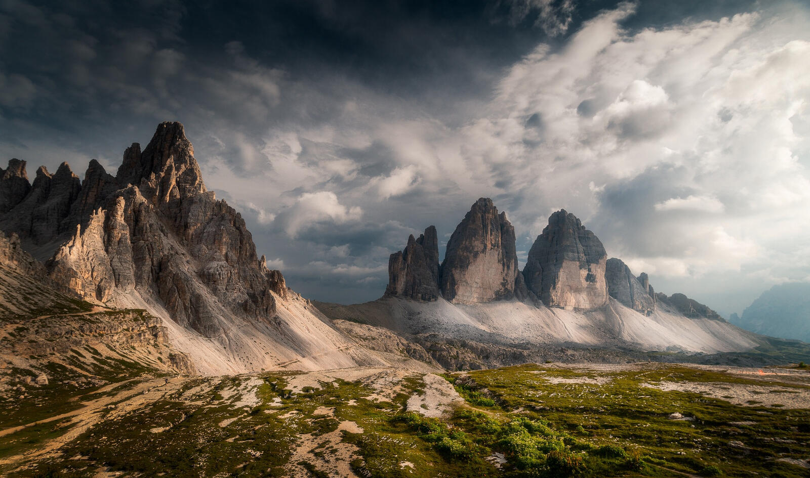 Бесплатное фото Доломитовый горный массив в Италии