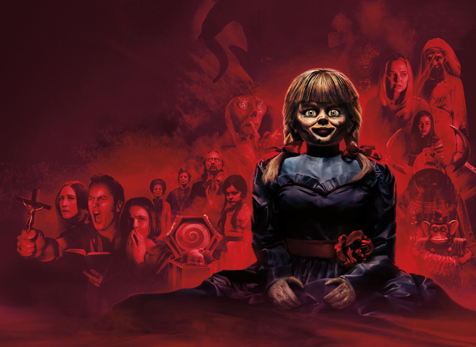 Wallpapers annabelle comes home movies 2019 Movies on the desktop
