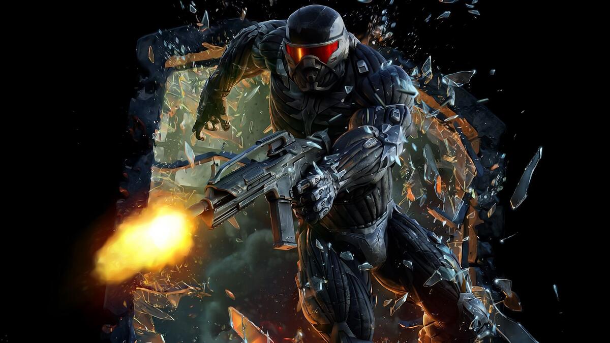 Wallpaper with Stormtrooper from Crysis 3