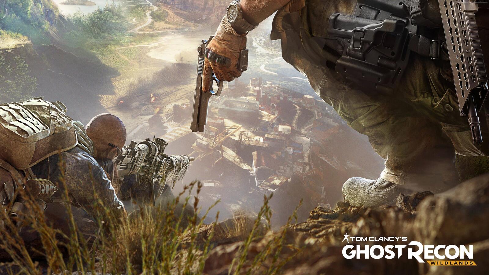 Free photo A beautiful screensaver from the game Tom Clancys Ghost Recon Wildlands
