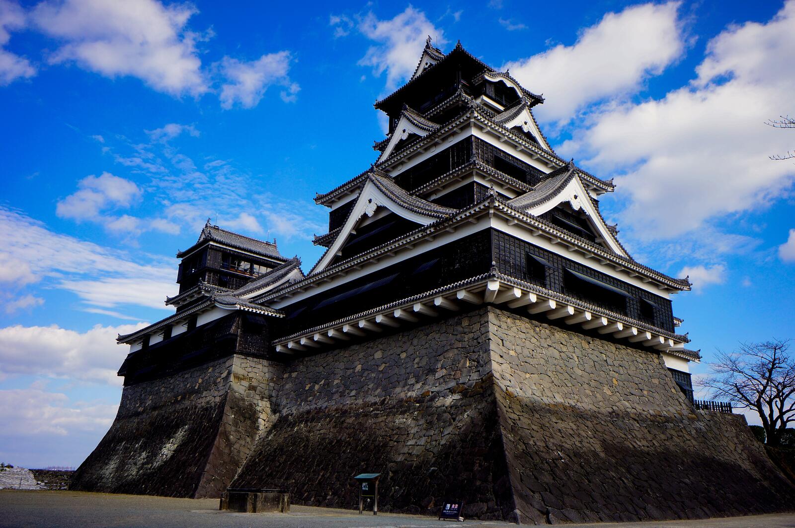 Free photo Kumamoto Castle in Japan